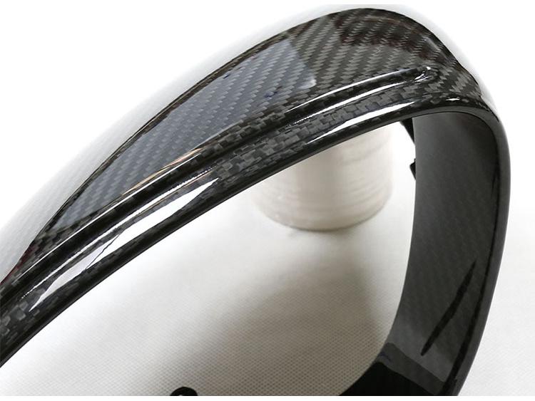 Porsche Cayenne 9Y1 Carbon Fiber Rearview Mirror Cover Replacement