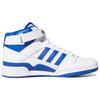 adidas Forum Mid Biela Kráľovská Modrá Dámske Tenisky Cloud-White G57985