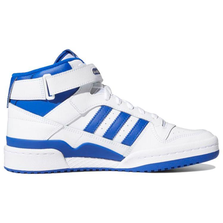 adidas Forum Mid Biela Kráľovská Modrá Dámske Tenisky Cloud-White G57985