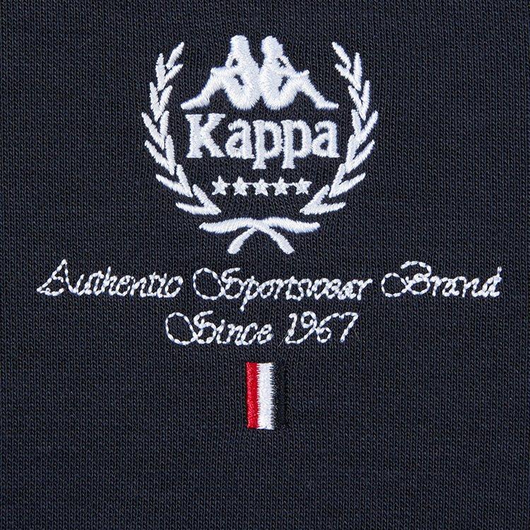 Kappa back-to-back cardigan sweatshirt, autumn and winter women's sportswear, hooded top, jacket