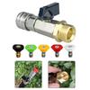 User Friendly M22 14MM Adapter with Quick Coupling for Pressure Washers