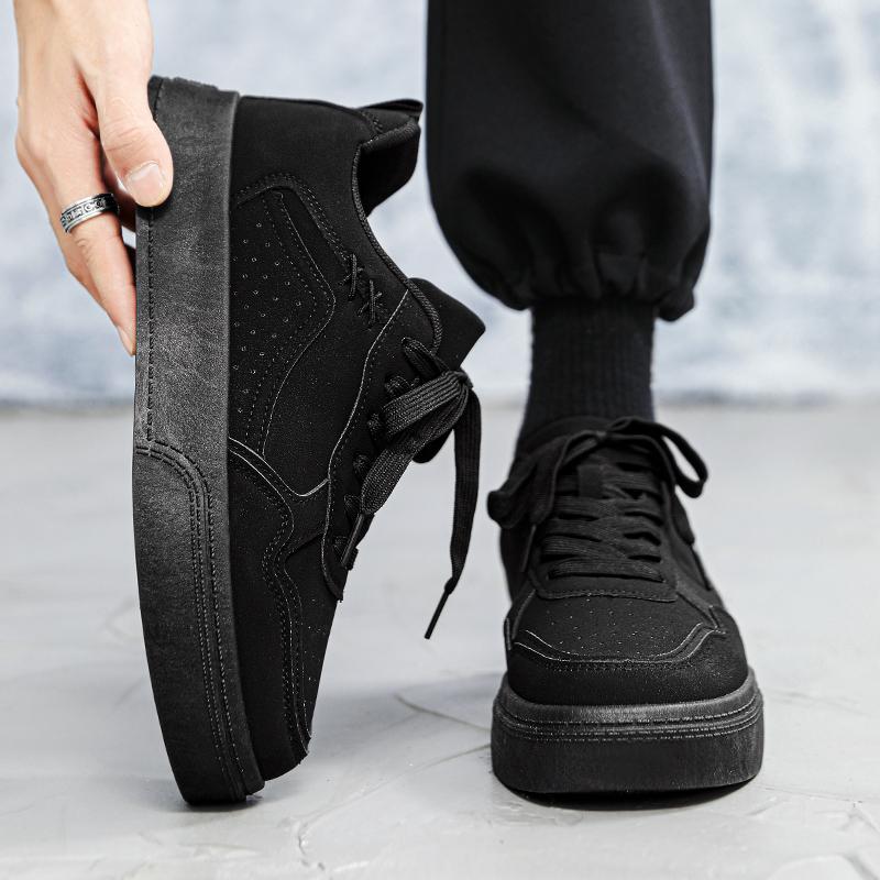 New Shoes for Men Comfortable Flat Men's Casual Shoes Outdoor Wild Men's Sneakers High End Fashion One Pedal Dress Shoes Male