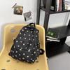 Pattern Simple Flower Student Leisure Backpacks For School And Daily Use