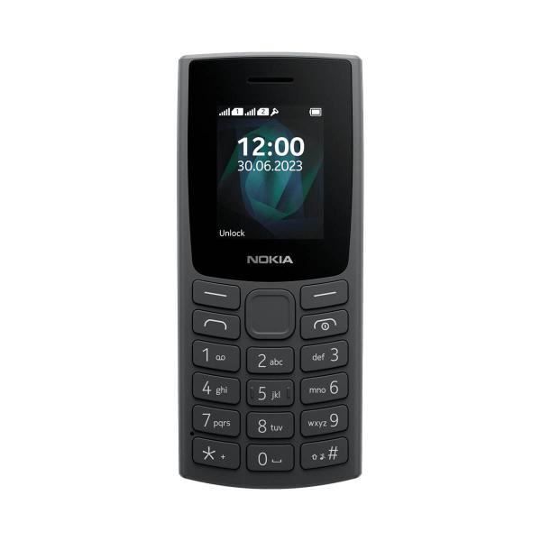 Téléphone mobile - nokia - nokia 105 2g (2023) - batterie 750 mah - autonomie 22 jours - radio fm