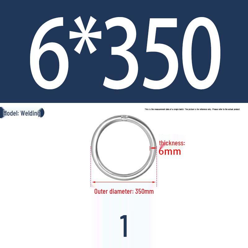 304 Stainless Steel Seamless O-Ring for Lifting and Hammock Yoga Connection