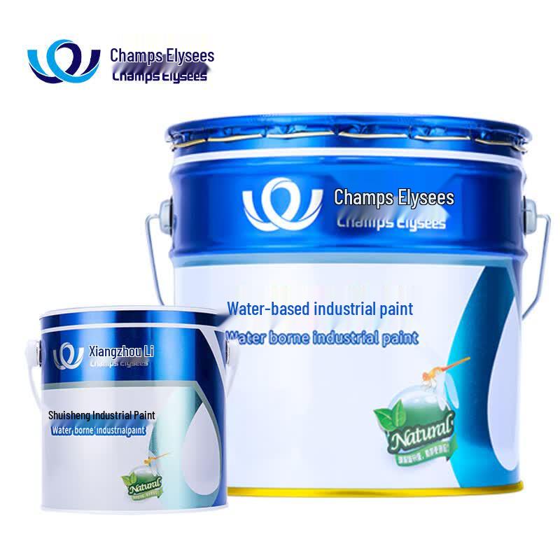 Champs Elysees Water-Based Silver Anti-Rust Outdoor Paint