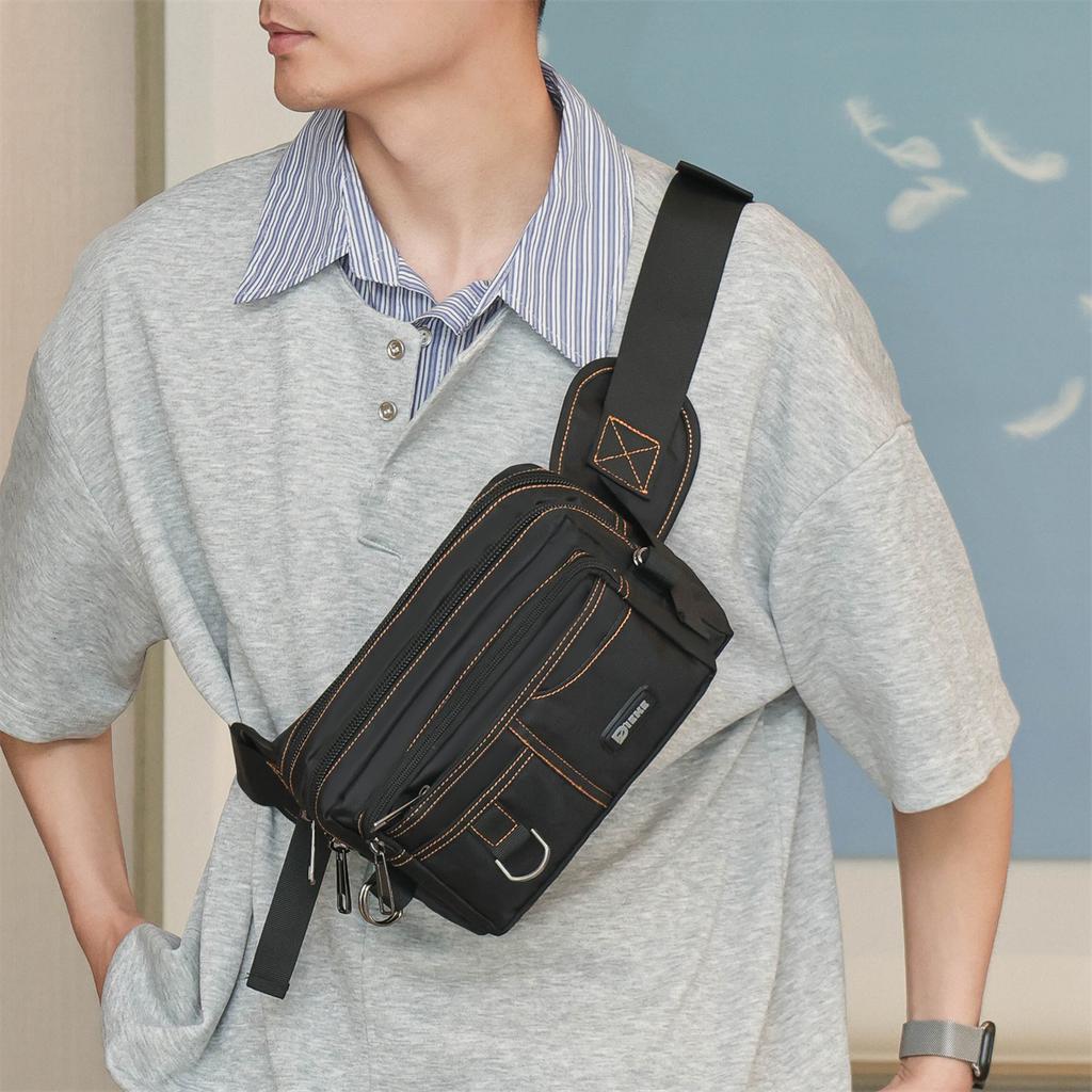 Luxury Designer Men Waist Packs Chest Bag High Quality Durable Men Fanny Bag Crossbody Bag Fashion Casual Men Bag Shoulder Packs