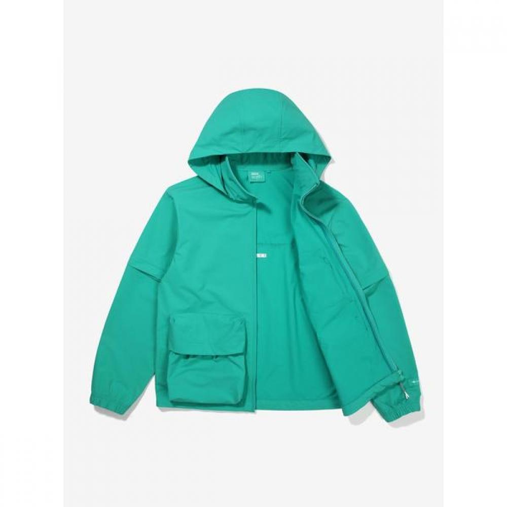 Bbc Earth Convertible Windbreaker 23ss  Green 