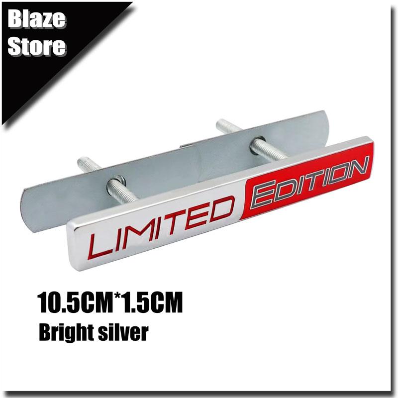 1Pc Auto LIMITED EDITION Emblem Metal Badge Sticker For Motorcycle Body Decor Decals Car Accessories