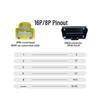 Cavo Adattatore Diagnostico BMW ENET OBD2 Testa Rotonda