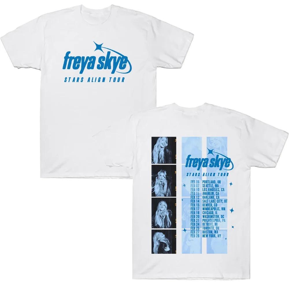 Freya Skye Stars Align 2026 Summer Tour Concert Tee Unisex HighQuality 100 Cotton Soft Graphic UK Pop Singer Merch