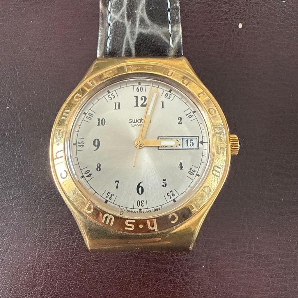 Used SWATCH IRONY Watch Irony SWATCH Vintage Rare!