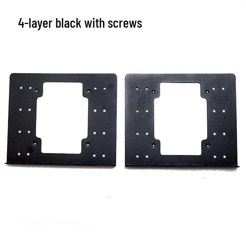 3.5" Multi-Bay Bracket with Heat Dissipation Fan for 2, 4, or 6 Bays