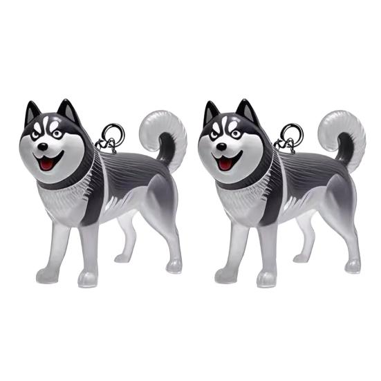 2/5Pcs Pet Hair Storage Box Keychain Portable Pet Memory Holder Secret Fur Collection Box Pet Hair Souvenir Box Keyring