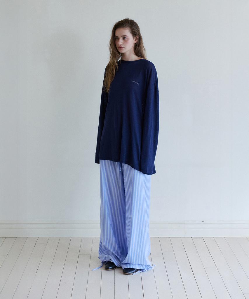 Lounellain Macpin St Wide Pants_ Blue