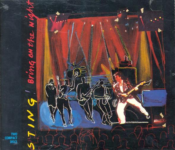 

CD STING - Bring on the Night CD6705 A&M Records 1986 US Rock Used