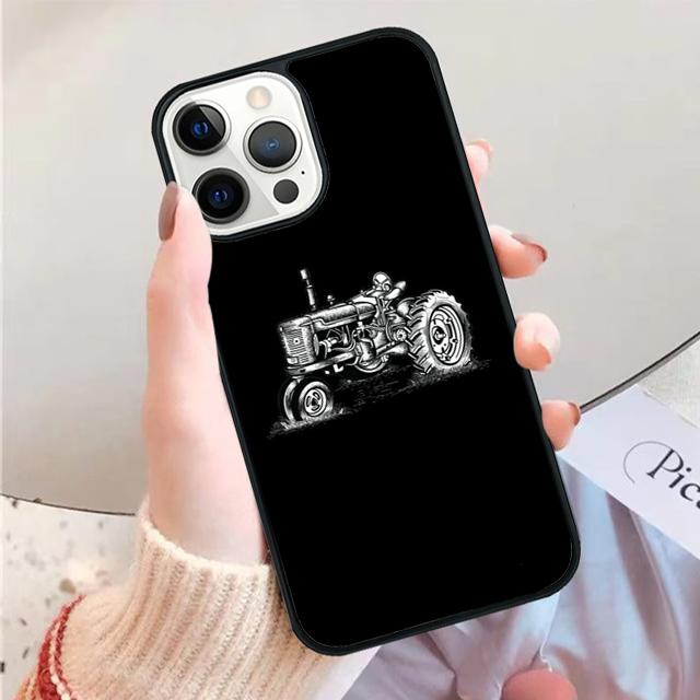 Farm Vehicle Tractor Phone Case Cover For iPhone 17 Air 15 16 14 Plus 11 12 13 Pro Max Apple max