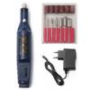1set 6bits Power Drill Professional Manicure Machine Nail Electric Drill Pen Pedicure File Polish