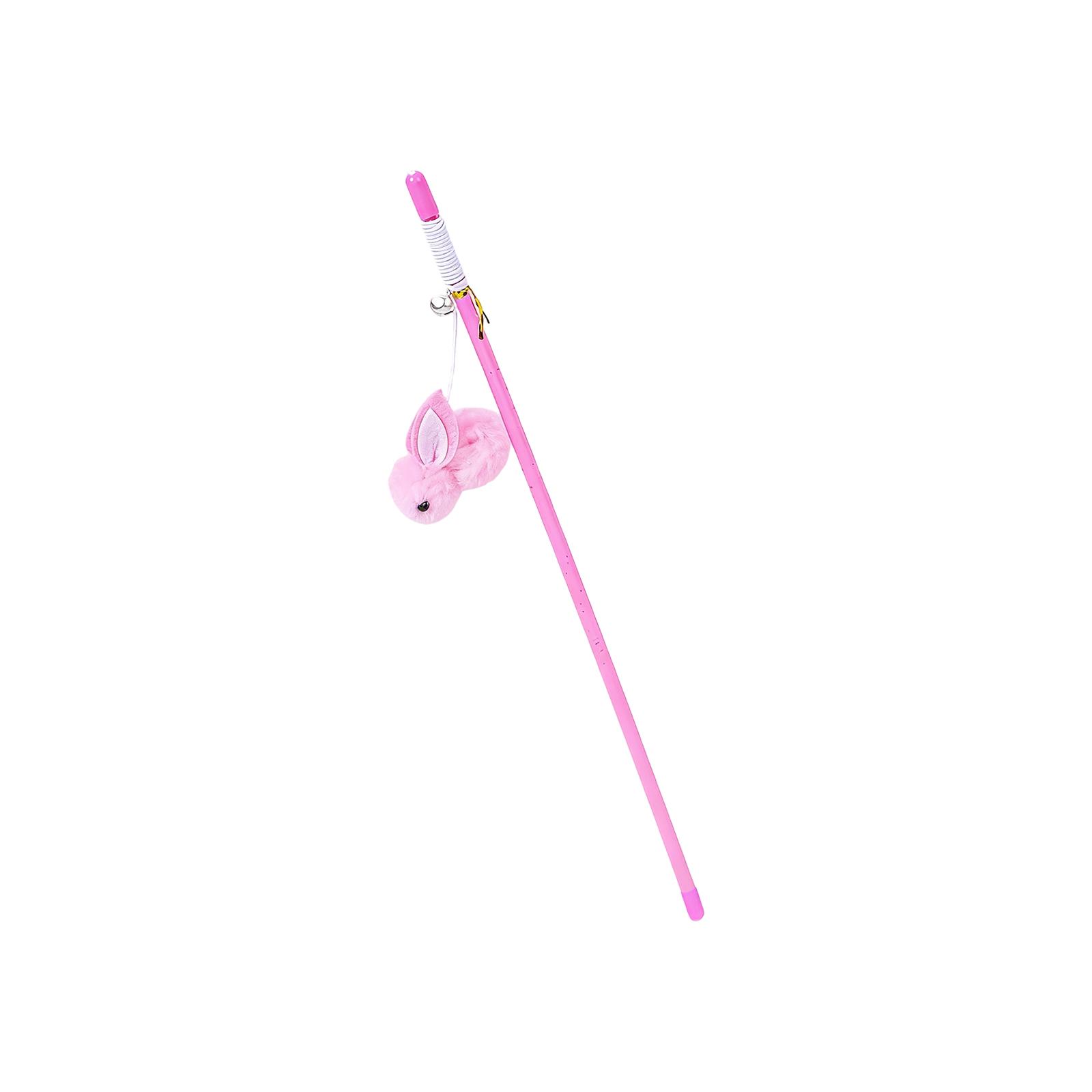 Interactive Caterpillar Cats Wand Toy With Bell & Feather, Elastic String Pom-Pom  Teaser Stick For Indoor Cats One Size