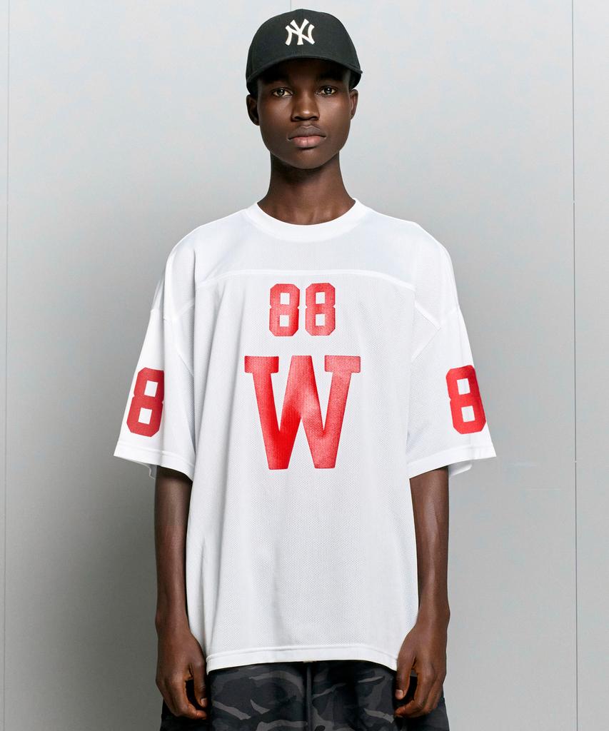 TAKEASY Mesh Football Over Jersey (White)