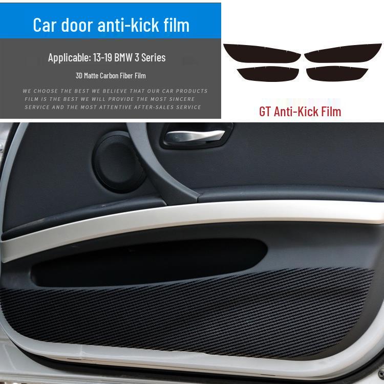 BMW 3 Series GT (2013-2019) 320li Carbon Fiber Interior Sticker for Center Console