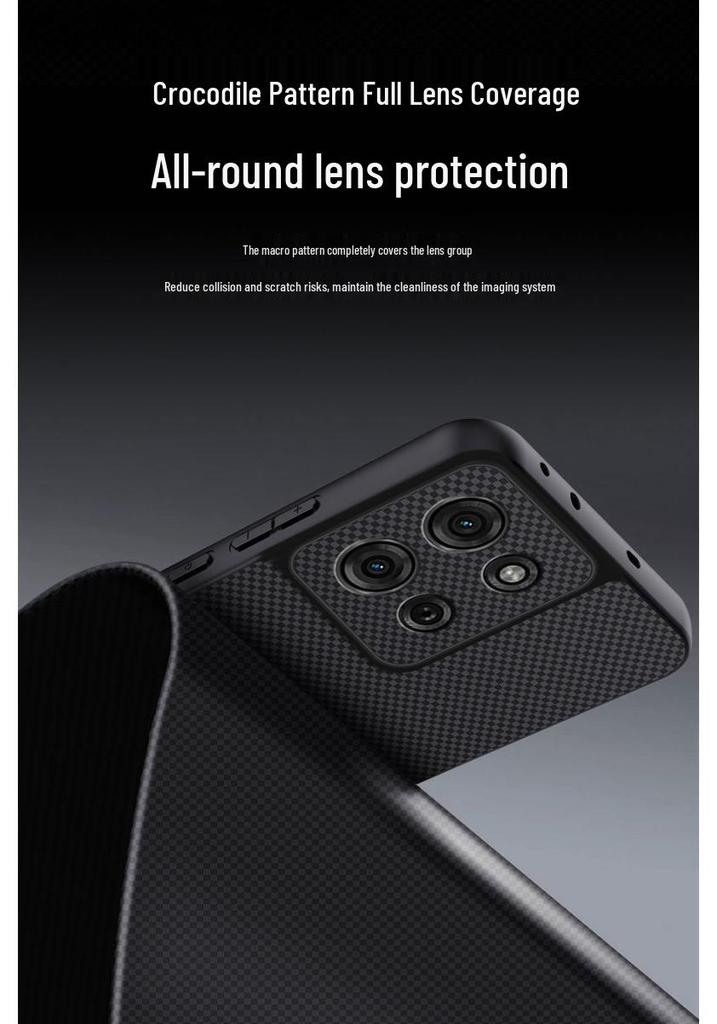 Motorola G75 Magnetic Protective Case - Full Coverage, Anti-Drop, High-End Texture