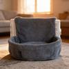 Pet Bed Hanging Style Plush Fabric Warm Cat Bed For Indoor And Outdoor Use