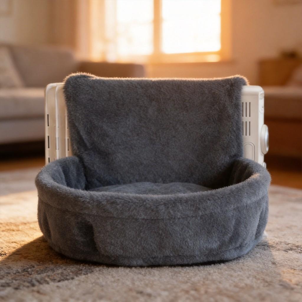 Pet Bed Hanging Style Plush Fabric Warm Cat Bed For Indoor And Outdoor Use