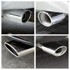 Car Pipe Muffler Exhaust Tail Tip 1.5"-2" Stainless Steel Fit Toyota Corolla LE