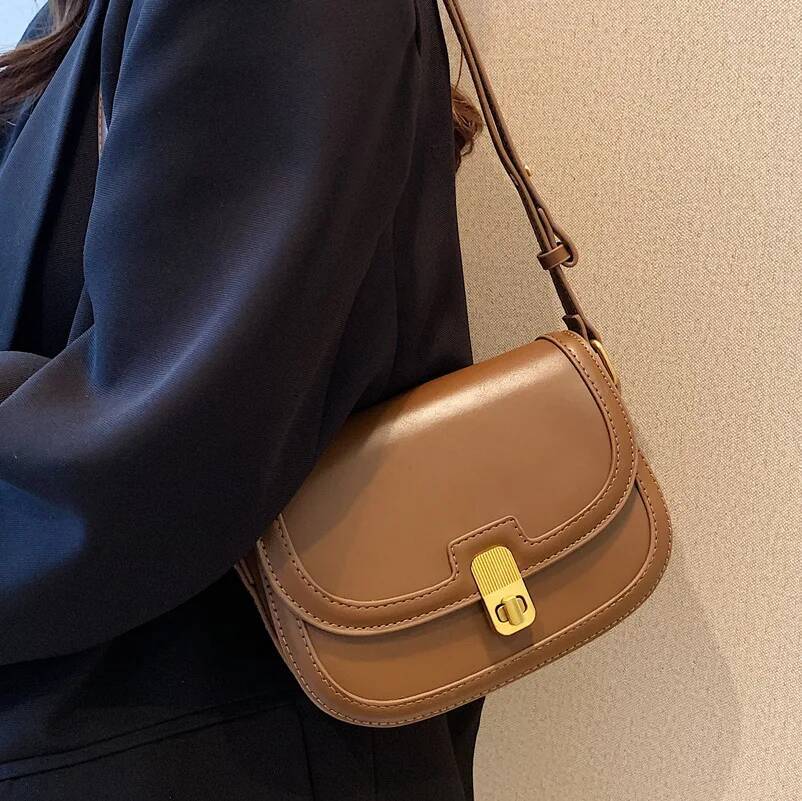 Women's Underarm Small Bag 2026 New Trendy Fashion Shoulder Bag Vintage Texture Casual Versatile Square Bags For Work