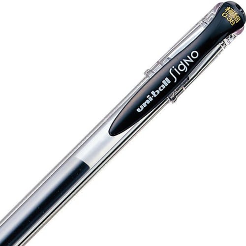 Mitsubishi Pencil Gel Ballpoint Pen Uniball Signo 0.38 Black UM151.24