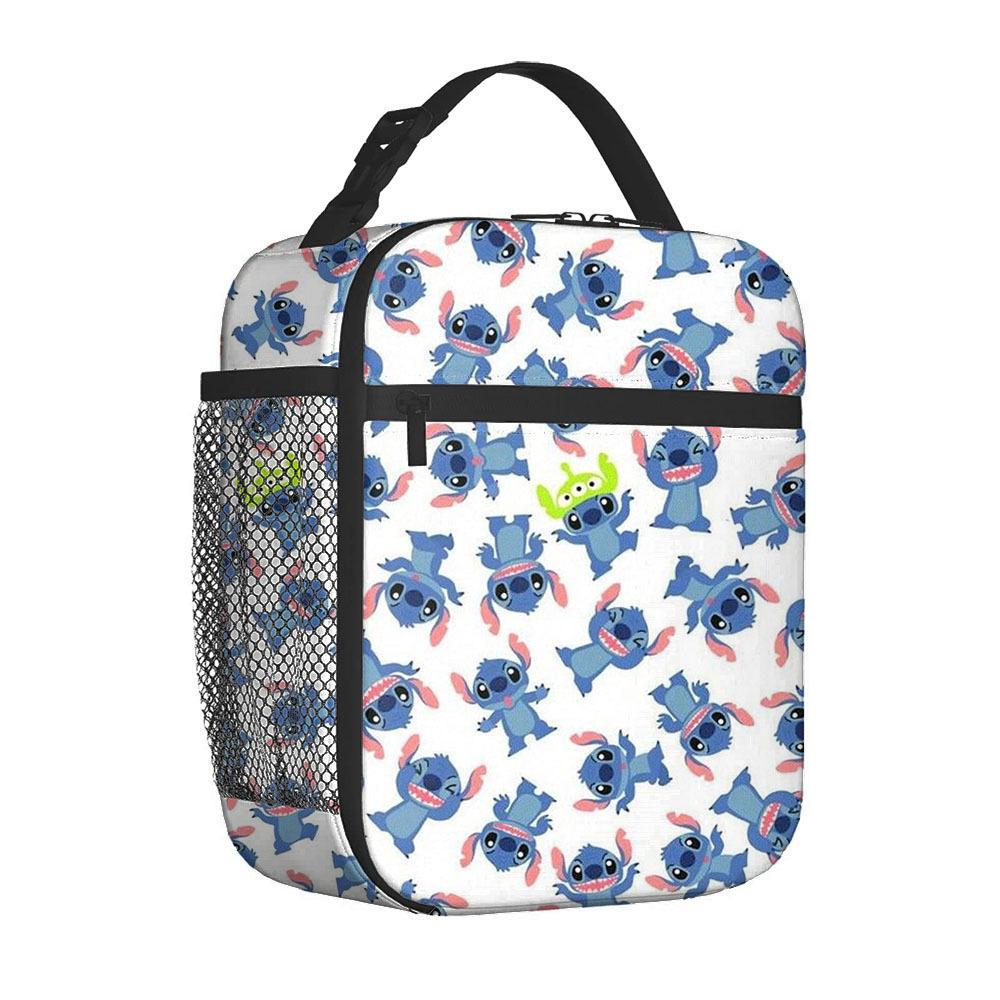 Qi Portable Lunch Bag Primary And Secondary School Students Full Printed Meal Bag Ice Bag Picnic Ice Bag