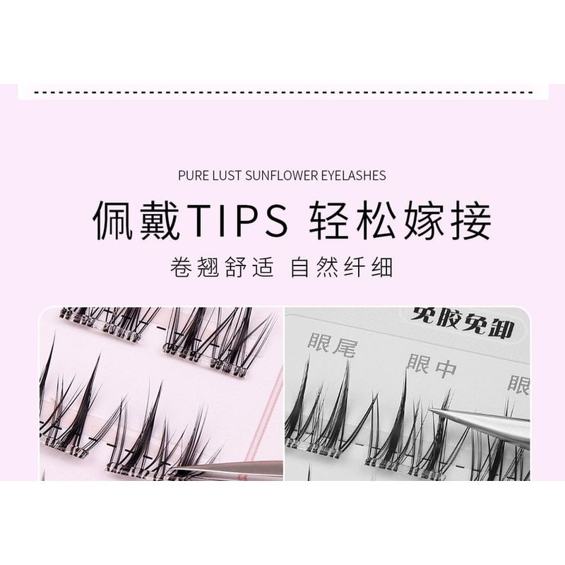Bonnie Wisp - Glue-free False Eyelashes Clusters