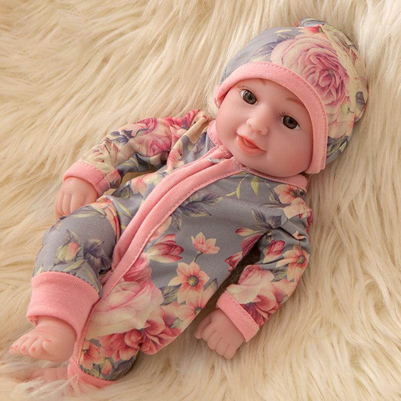 

30-сантиметрова реалістична м’яка імітаційна лялька Baby Reborn з ручним розписом, яку можна мити, дитяча ігрова лялька 30CM