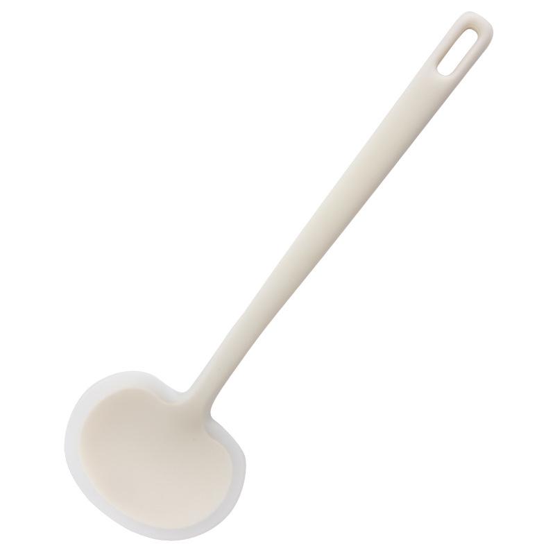 Silicone Mushroom Spatula: Non-stick, Heat-Resistant, Easy-to-Clean Cooking Tool with Dual-Use Stirring Spoon.