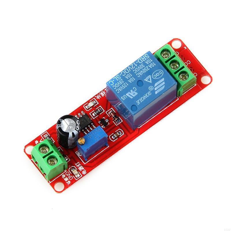 2025 New 12V NE555 Oscillator Delay Adjustable Timer Switch Module 0-10 Second
