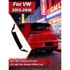 For VW Golf 7 MK7 Standard /GTI / GTD 2013 2014 2015 2016 Automobile Rear Bumper Blade-style Diffuser Lip Body Modificatikon Kit