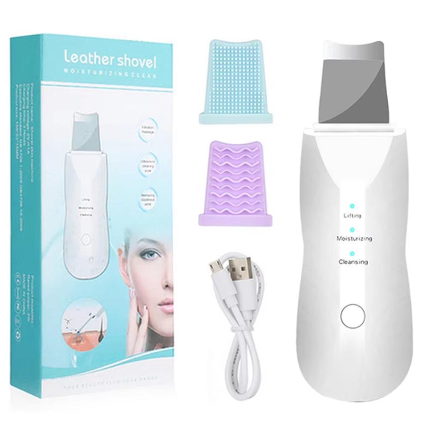 Facial Skin Scrubber Špachtle na obličej Exfoliátor Hloubkový čisticí nástroj Odstraňovač černých teček Čistič pórů Špachtle na tělo Skin Skin Care Tool