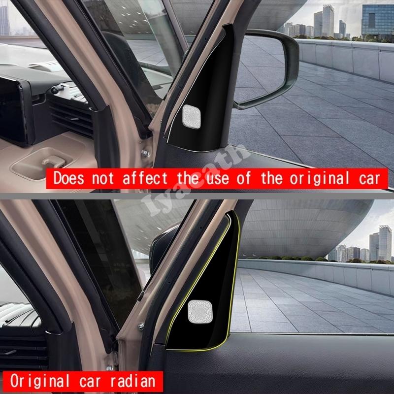 For Mitsubishi Delica MINI 2025 2026 Car Door Audio Speaker Cover A-Pillar Tweeter Speaker Surround Cover Interior Accessories