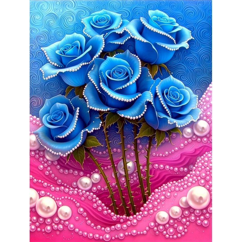 GATYZTORY Rose Painting By Numbers Wall Art Drawing Kit Animal Modern Living Room Decoration Painting With Numbers