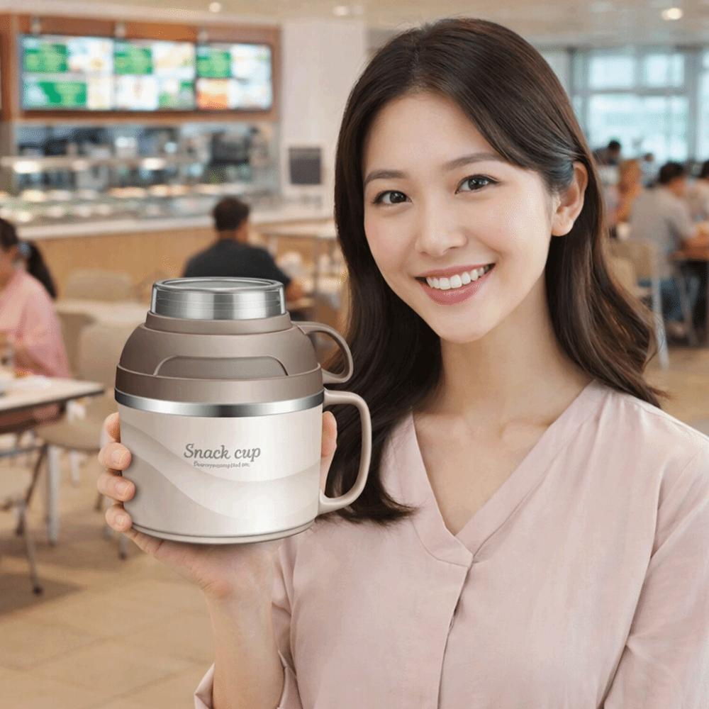 Heat-resistant Students Lunch Box Large Capacity Canteen Rice Bowl Portable Food Container  Soup