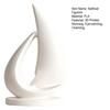 Modern Sailboat Statue 3D Printed Shipping Boat Figurine for Living Room Coffee Table Office Shelf Table Centerpiece