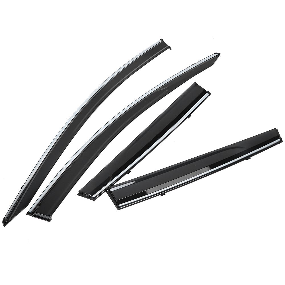 4pcs Car Window Rain Visor Guard Vent Shade Accessory Fits for Nissan Murano 2015 2019