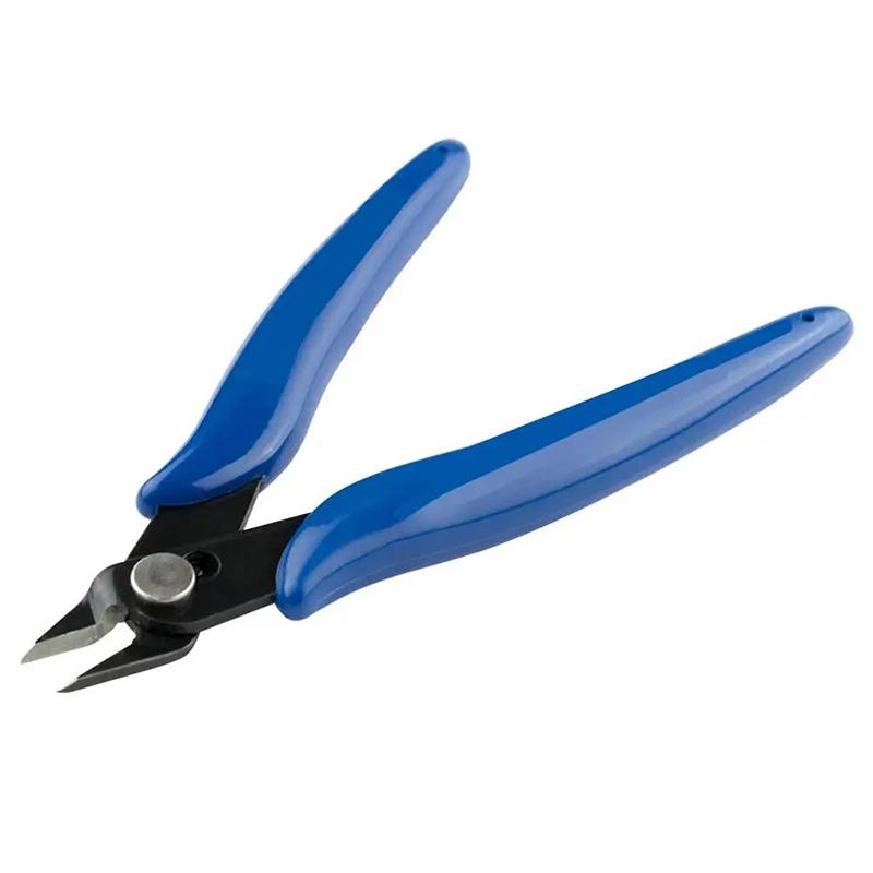 1pcs Steel Pliers Electrical Wire Cable Cutters Cutting Side Snips Flush Pliers Nipper Hand Tools Diagonal Pliers Carbon