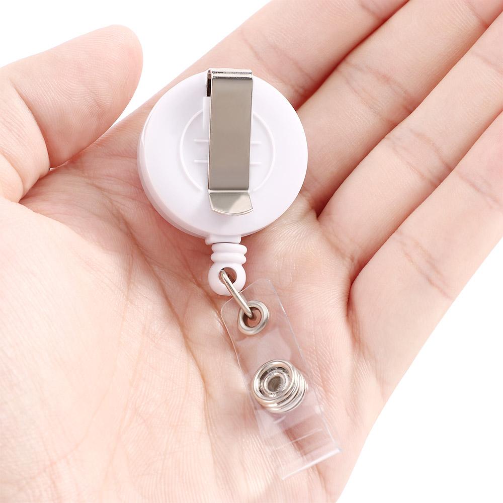 High Quality Badge Reel Clip for Nurse Doctor Student Anti-Lost Clip ID Card Badge Holder