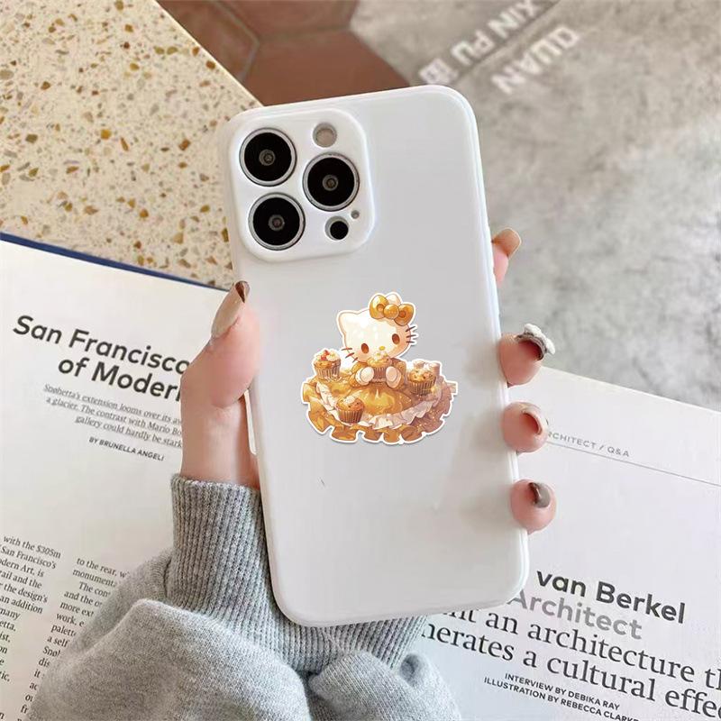 50 Pezzi Hello Kitty Gatto Anime Cartone Animato Graffiti Adesivi Telefono Chitarra Laptop Notebook Valigia Tazza Impermeabile Adesivi Decalcomanie Giocattoli