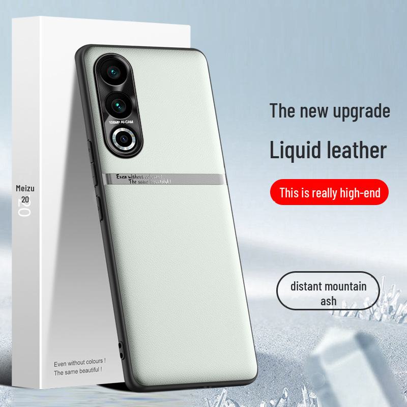 

Чехол из жидкой кожи для Meizu 20: Защитный чехол от падения и обрастания. Поставляется как One Piece. Meizu 20