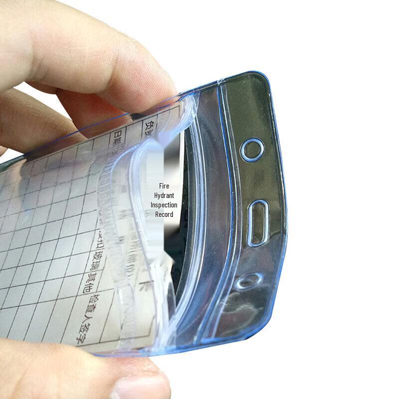 Zhujun Waterproof Inspection Record Card Holder