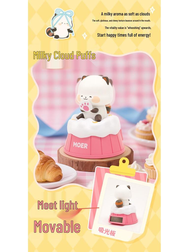 Rock Planet Second Blind Box: Foodie Alliance Series Hand-Painted Cute Figure Car Ornament