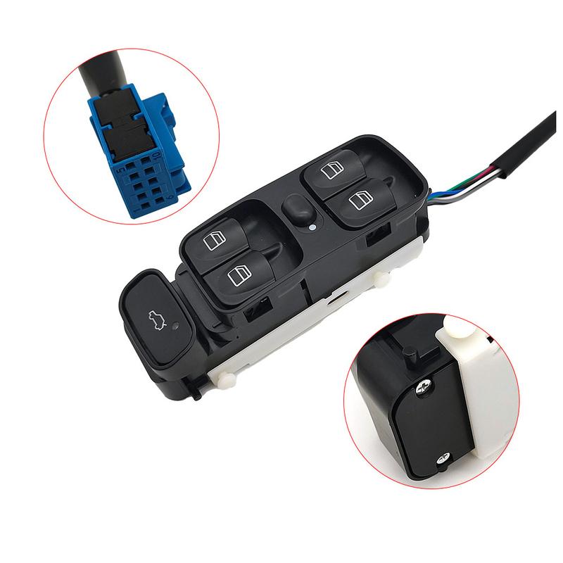 For Mercedes Benz C-Class Left Front Door Window Lift Switch W203 Power Window Switch 2038210679 2000-2007